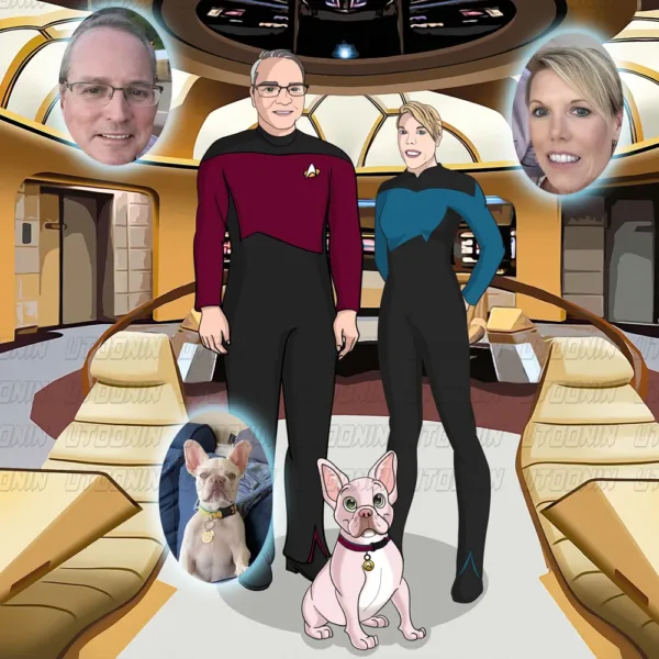Star Trek Custom Family Portrait