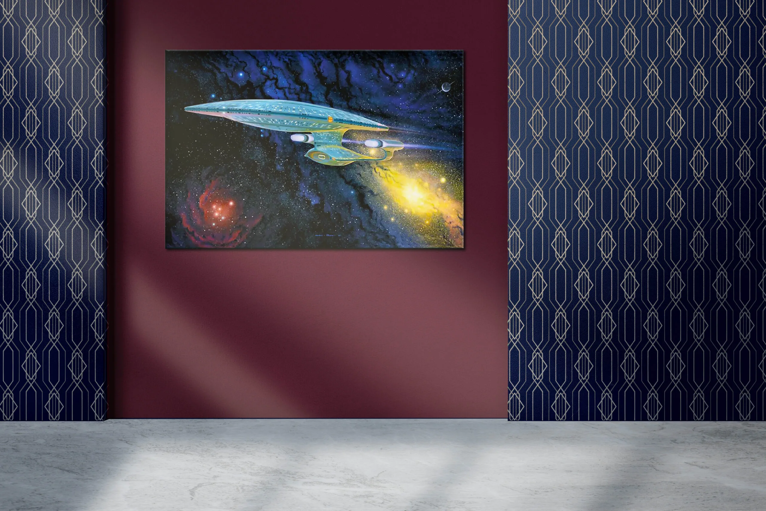 Star Trek-Picard's Ready Room Painting