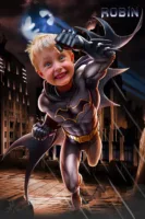 Custom Batman portrait