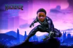 Custom Black Panther Superhero Portrait