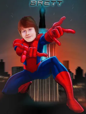 Custom Spiderman Portrait