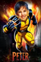 Custom Wolverine Superhero Portrait