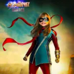 Custom Ms Marvel Superhero Portrait