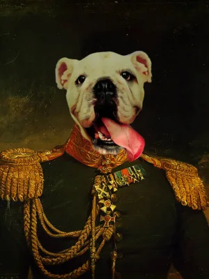 custom dog portrait