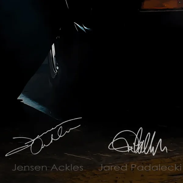 Supernatural Canvas Watercolor Digital Painting with Jensen, Jared & Misha's Signatures, Supernatural Wall Art